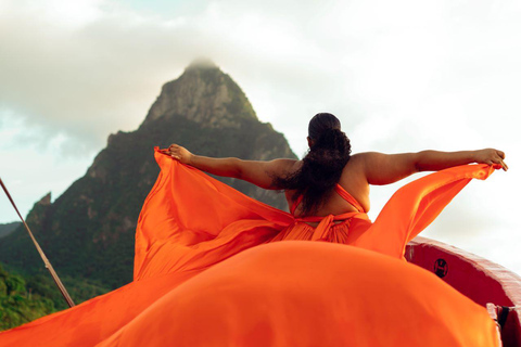 Santa Lucía: La experiencia del vestido volador