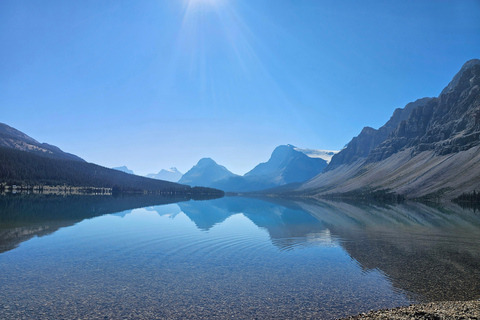 Invierno: Excursión de día completo en privado por la ruta Banff Icefield Parkway