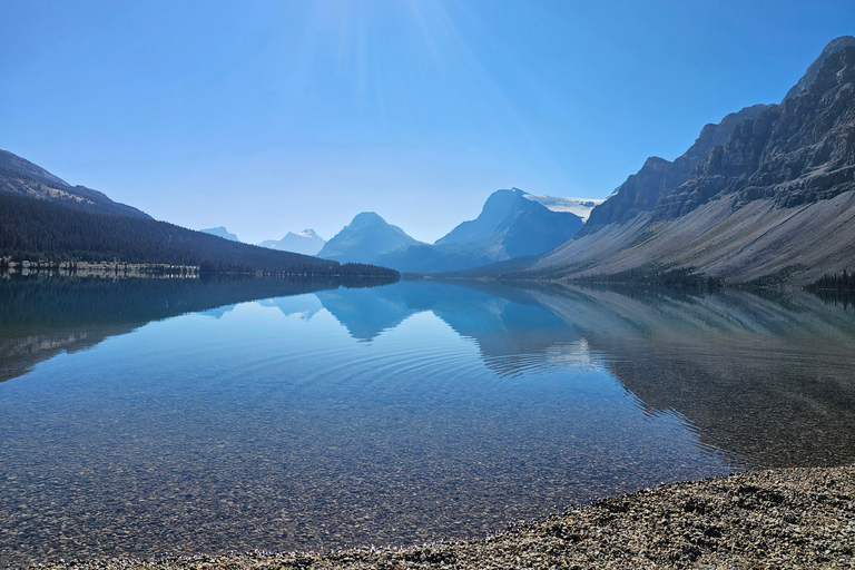 Invierno: Excursión de día completo en privado por la ruta Banff Icefield Parkway