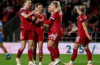 Spieltag der Liverpool Women im Anfield-Stadion