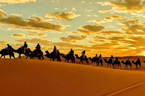 From Marrakech: 3-Day Merzouga Tour with Camel Trek & Luxury Camp Shared Standard Sahara Tour – Popular Choice