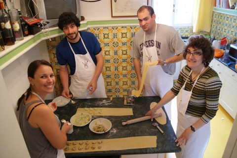Kochkurs & Gourmet-Mittagessen in RomKochkurs auf Englisch und Gourmet-Mittagessen in Rom