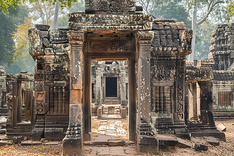 Angkor Wat: Full-Day Guided Sunset Tour Small Group Guided Sunset Tour of Angkor Wat