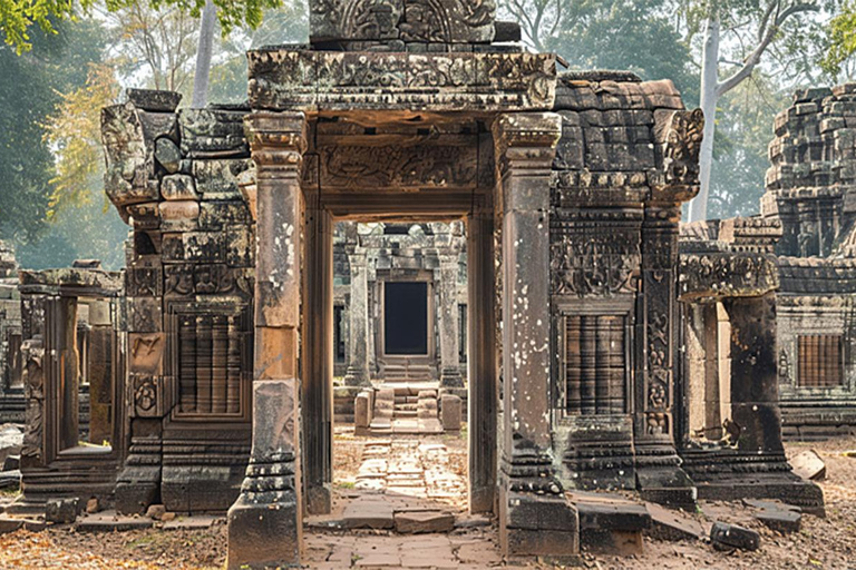 Angkor Wat: Full-Day Guided Sunset Tour Small Group Guided Sunset Tour of Angkor Wat