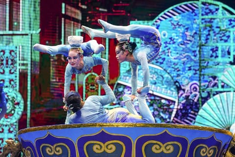 Red Theater Acrobatic Show with Hotel Transfer