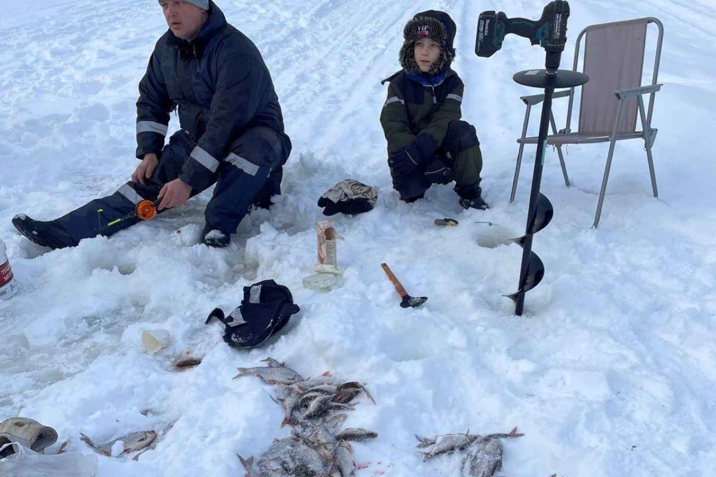 罗瓦涅米：冬季冰钓之旅