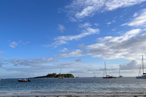 Sainte-Anne: Walk, swim in the cave, and kayak to the Gosier Islet Kayak and Sainte-Anne Cave Experience