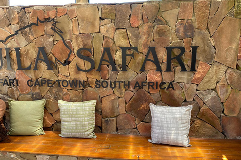 Aquila Game Reserve, V&amp;A Waterfront, Transport und Mittagessen