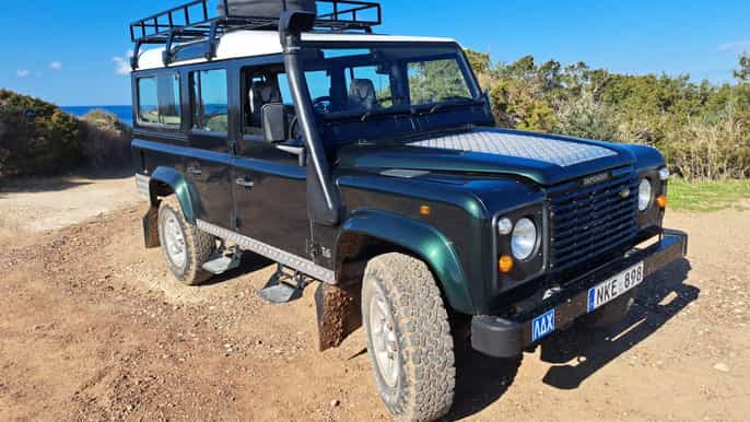 Vanuit Paphos: Troodos-gebergte en dorpen, gratis wijnproeverij