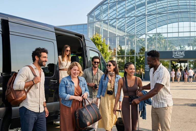 Bucharest: Therme Wellness Transfer - Skip-the-Line Ticket 12 HOURS Therme Bucharest Palm, Galaxy or Elysium & Transfer