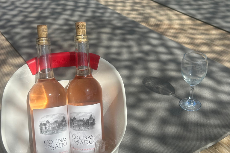 Albufeira: Wine Yoga with Uplifting Music Experience