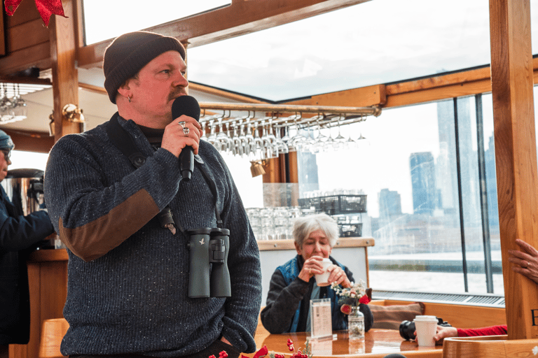 مدينة نيويورك جولة على متن قارب لمشاهدة معالم الحياة البرية والفقمة والطيور في فصل الشتاء