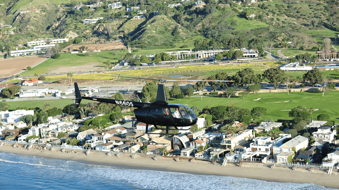 california coastline helicopter tour