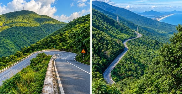 Hoi An to Hue: Hai Van Pass, Lang Co Bay & City of Ghosts