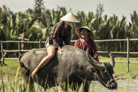 Hoi An : Excursion à vélo écologique avec pêche et déjeuner/dînerHoi An : Excursion en bicyclette écologique avec pêche et déjeuner/dîner