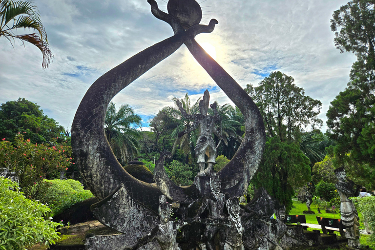 Buddha Park: Guided Tour and Lao Coffee Tasting Experience