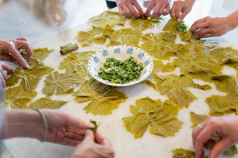 Greek Cooking Class with a Local Chef, Wine, & Meal in Drios Drios: Greek Cooking Class with a Chef, Wine, and Meal