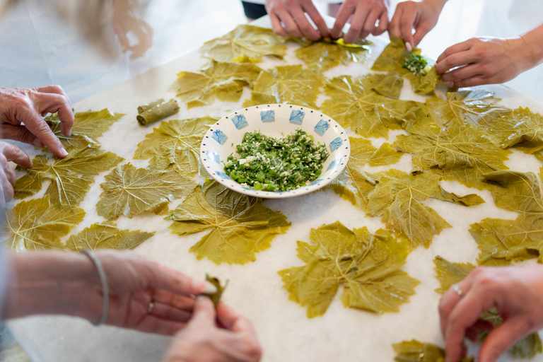 Greek Cooking Class with a Local Chef, Wine, & Meal in Drios Drios: Greek Cooking Class with a Chef, Wine, and Meal
