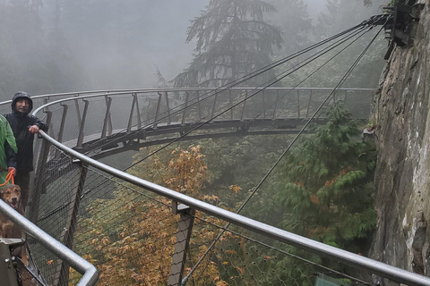 Capilano Susp. Brücke, Grouse Mountain &amp; 3 weitere AttraktionenCapilano Hängebrücke, Grouse Mtn &amp; 3 weitere Attraktionen