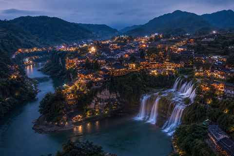 Furong Ancient Town: Tickets & Private Transfer Options 3 Days Entry Ticket & Cultural Show