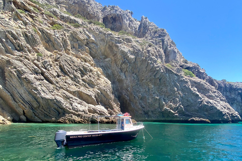 Boat, Wine, Tapas & SUP from Sesimbra - Arrábida Arrábida: Group Boat Tour from Sesimbra (10px)