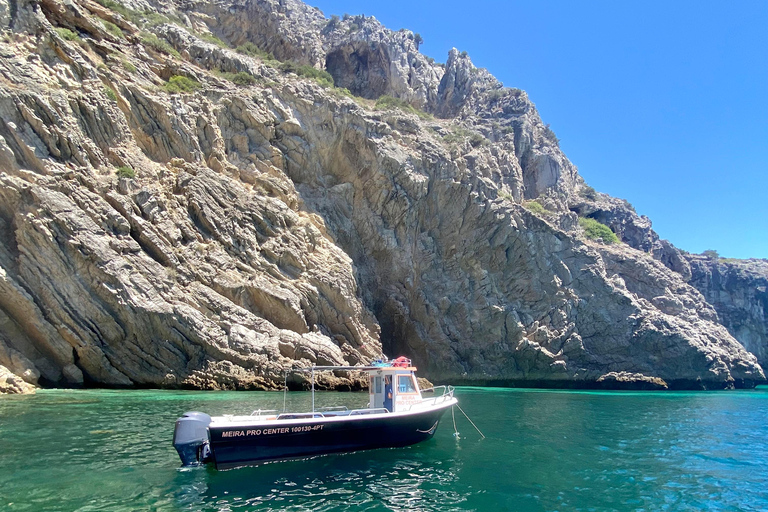 Boat, Wine, Tapas & SUP from Sesimbra - Arrábida Arrábida: Group Boat Tour from Sesimbra (10px)