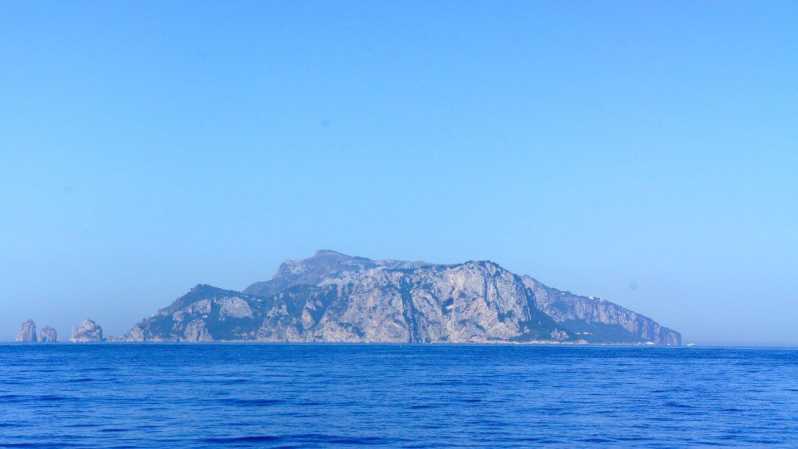 From Positano: Capri Island Coast and Caves Boat Tour