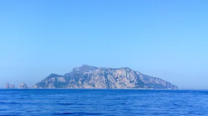 Ab Positano: Bootstour zur Küste und zu den Höhlen von Capri