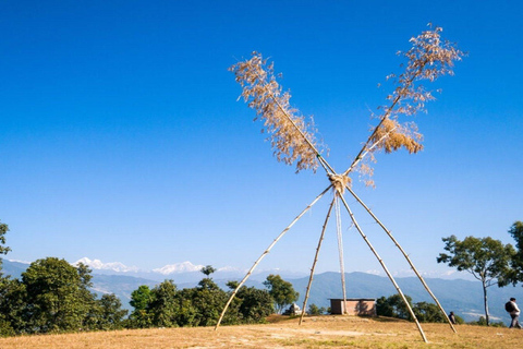 Caminhada panorâmica de um dia de Nagarkot a Changunarayan com almoço