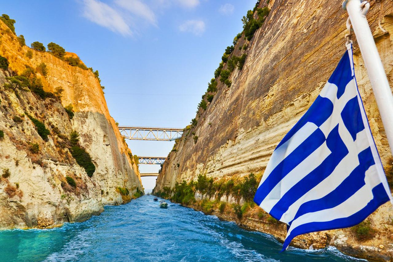 From Athens: Loutraki, Vouliagmeni Lake & Beach Swim Day