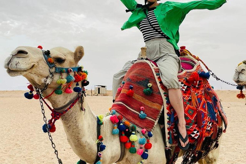 Hurghada: Camel Ride Vibes -The Ultimate Desert Experience 1-Hour Desert & Beach Camel Ride with Transfers