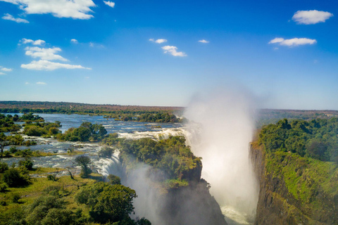 Victoria Falls: Helicopter Flight, Falls Tour, Sunset Cruise