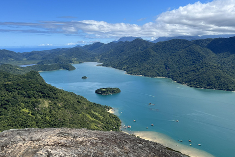 Paraty: Mamangua's Sugarloaf Hike with taxiBoat and transfer