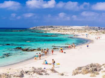 Baia di Elafonisi - SPIAGGIA DI SABBIA ROSA