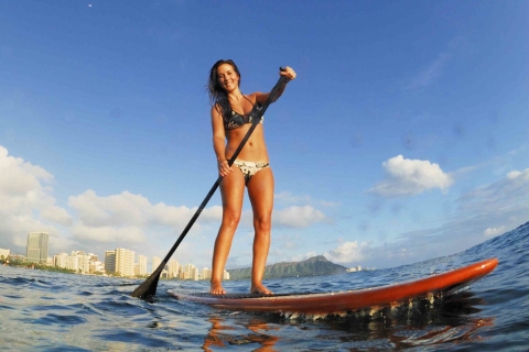 Waikiki : cours privé de 2 heures en paddleboard