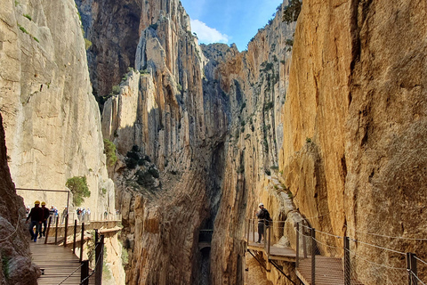 Caminito del Rey: tour guiado con autobús desde Málaga