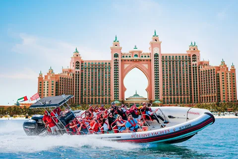 Dubai: Marina, Atlantis, Palm & Burj Al Arab Tur cu barca rapidă