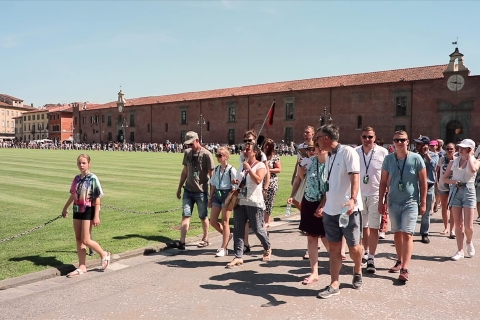 Pisa: rondleiding met optioneel ticket tot de Toren van PisaWandeltocht in het Engels met Scheve Toren
