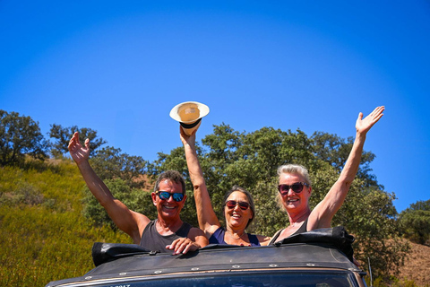Algarve: Open 4x4 Jeep Tour, Alte, Natural Pools & Tastings