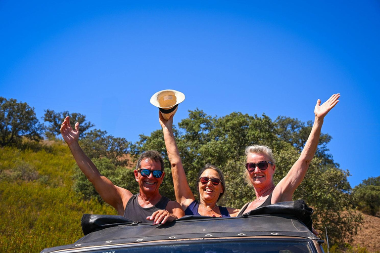 Algarve: Open 4x4 Jeep Tour, Alte, Natural Pools & Tastings