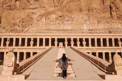 Hurghada: Luxor Valle de las Reinas, Hatshepsut, Karnak con almuerzo