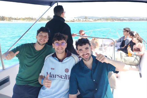 Hammamet: Private Boat Tour with Swimming Hammamet: Private Boat Tour with Swim