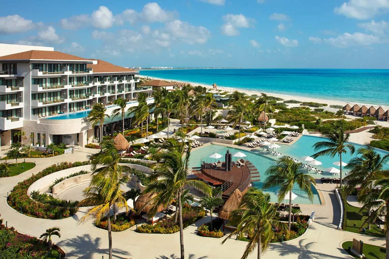 Prive shuttle CUN Luchthaven naar Dreams Playa Mujeres Golf-Spa