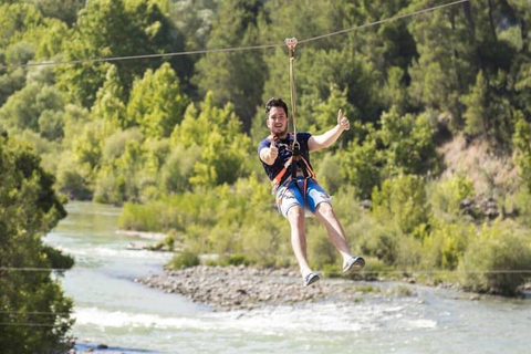 Antalya Combo: Forsränning, Zipline &amp; ATV/Buggy SafariFrån Antalya: Rafting och zipline