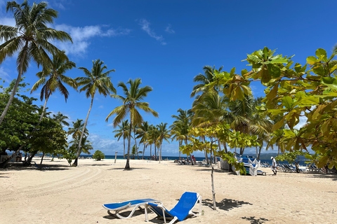 Rincon Beach och Cayo Levantado från Punta Cana