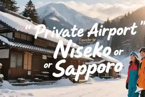 New Chitose Airport: Private Transfer to/from Niseko/Sapporo