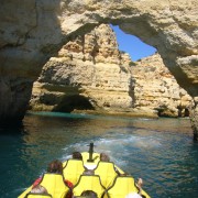 Wybrzeże Algarve: obserwacja delfinów i wycieczka do jaskini
