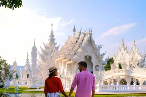 blue temple chiang rai dress code Tie Dye Dress main image 1