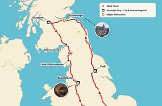 Klassische britische Reise: 7-tägige Rundreise mit Guide ab London