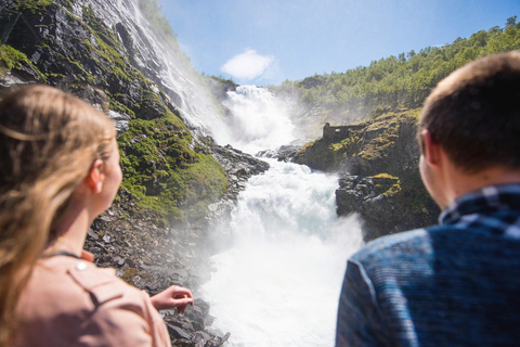 Bergen: Nærøyfjord-Bootsfahrt & Flåmbahn nach Oslo